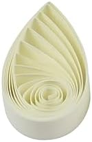 ODETOJOY White Quilling Paper Strips 3mm Black Quilling Strips for Crafts Single Color Origami Paper Strips 0.12inch Paper Filigree Strips (Beige No.08) by ODETOJOY