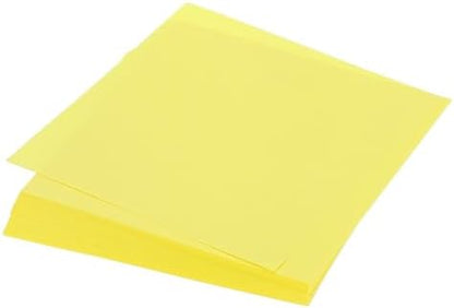 MECCANIXITY 75 Sheet Origami Paper Double Sided 3x3" Fluorescent Yellow by MECCANIXITY