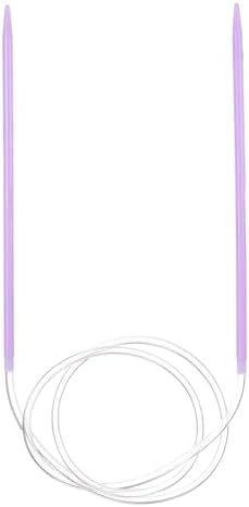 HARFINGTON Size US 6 (4mm) Plastic Circular Knitting Needles 32 Inch(80cm) Round Knitting Needle for Handmade Projects DIY Weave by HARFINGTON
