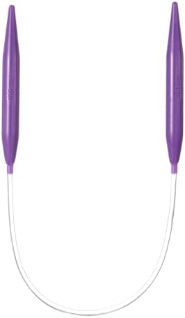 HARFINGTON Size US 15 (10mm) Plastic Circular Knitting Needles 16 Inch(40cm) Round Knitting Needle for Handmade Projects DIY Weave by HARFINGTON