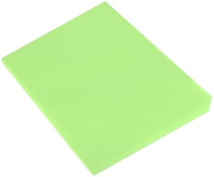 MECCANIXITY 50 Sheet Origami Paper Double Sided Light Green 8.3 x 5.8 Inch Square Sheet for Art Craft Project, Beginners, Gifts Decor by MECCANIXITY