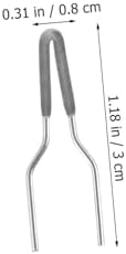 balacoo 4 Sets Woodburning Kit Pyrography Tips 18-23mm Wire Tips Solid for Wood Burning Tool - Image 4