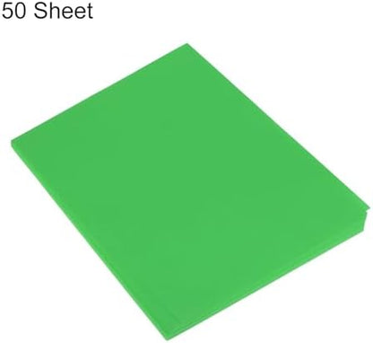 MECCANIXITY 50 Sheet Origami Paper Double Sided Dark Green 8.3 x 5.8 Inch Square Sheet for Art Craft Project, Beginners, Gifts Decor - Image 3