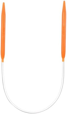 HARFINGTON Size US 10.75 (7mm) Plastic Circular Knitting Needles 16 Inch(40cm) Round Knitting Needle for Handmade Projects DIY Weave by HARFINGTON