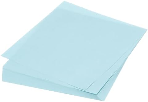 MECCANIXITY 75 Sheet Origami Paper Double Sided 6x6" Light Blue by MECCANIXITY