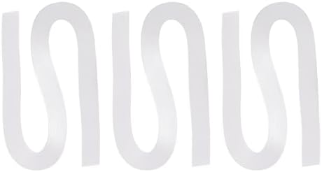 PATIKIL 360pcs Quilling Strips Paper 1/8"(3mm) 21"(54cm) White by PATIKIL