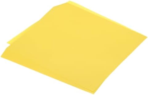 MECCANIXITY 100 Sheet Origami Paper Double Sided Lemon Yellow 10x10 Inch Square Sheet for Art Craft Project, Beginners, Gifts Decor by MECCANIXITY