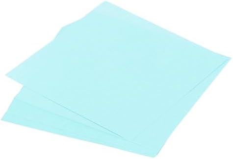 MECCANIXITY 75 Sheet Origami Paper Double Sided 4x4" Light Blue by MECCANIXITY