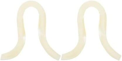 PATIKIL 240pcs Quilling Strips Paper, 3mm x 39cm Origami Paper Quilling Kits for Adults Beginner Art DIY Craft Christmas, Cream by PATIKIL