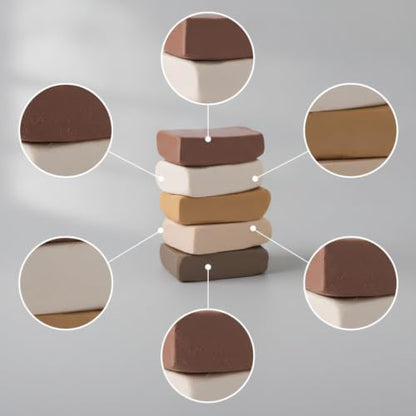 Pottery Modeling Clay Moldable Soft Material No Bake Requirement Easy Tool Application Fosters Artistic Skills Suitable for Creative DIY Projects School Art Professional Workshops - Image 3