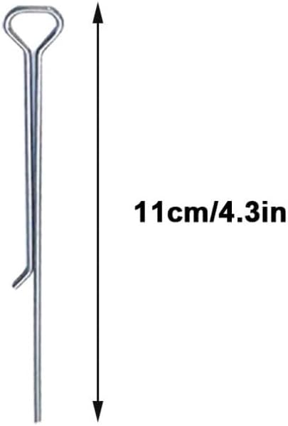 Wick Centering Tool,Candle Making Supplies, Candle Wick Holders Stainless Steel Elastic Wick Centering Clips Device for DIY 10PCS