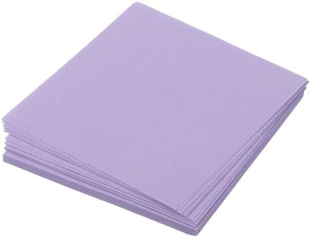 MECCANIXITY 50 Sheet Origami Paper Double Sided Light Purple 2.5x2.5 Inch Square Sheet for Art Craft Project, Beginners, Gift Decoration by MECCANIXITY