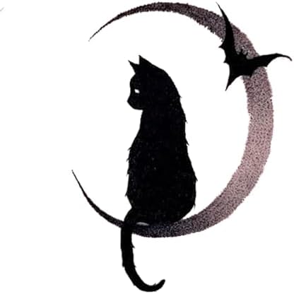 Halloween Dies Moon Bat Cat Metal Cutting Dies for Card Making, Happy Halloween Embossing Stencils Template Mould for DIY Scrapbooking Album by Unknown