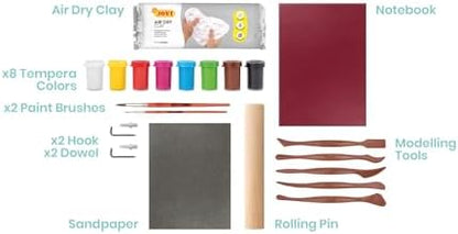 Jovi - DIY Air Dry Kit - Shelf Gift Pottery Kit for Adults - Image 2