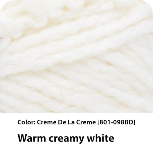 Lion Brand Yarn, InstaKnit Yarn, Creme De La Creme, Off White, 3 Pack - Image 2