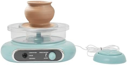KRUDFSC Electric Pottery Wheel Machine, 24W Mini Pottery Kit with 8 Tools by Unknown