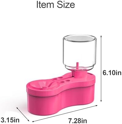 Paint Brush Cleaners, with Paint Palette and Brush Holder for Watercolor/Oil Acrylic and Water-Based Paints, Portable Paint Station & Rinsing Tool,Gift for Kids/Adults/Artist/Beginners Red - Image 6