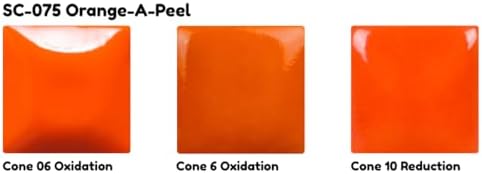 Mayco Stroke & Coat Wonderglaze, 16 oz. (473 mL), SC-075 Orange-A-Peel - Image 6
