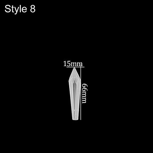 Pendulum UV Silicone Resin Molds DIY Craft Silicone Transparent Mold for Pendant Necklace Mold Jewelry Making Findings (15x66mm) - Image 2