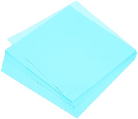 MECCANIXITY 50 Sheets Origami Paper Double Sided 8x8 Inch(20x20cm) Square Sheet for Art Craft Project, Beginners, Gifts Decor, Sky Blue by MECCANIXITY