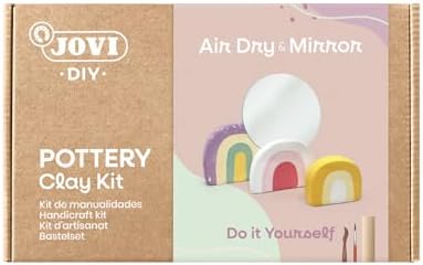 Jovi - DIY Air Dry Kit - Mirror Gift Pottery Kit for Adults - Image 3
