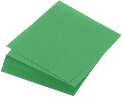 MECCANIXITY 100 Sheet Origami Paper Double Sided Emerald Green 5.5 x 5.5 Inch Square Sheet for Art Craft Project, Beginners, Gifts Decor by MECCANIXITY