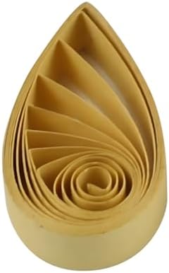 ODETOJOY Quilling Paper Strips 3mm Paper Quilling Set 120pcs Quilling Strips 1/8inch Single Color Star Origami Paper DIY Hand Crafts (Camel) by ODETOJOY