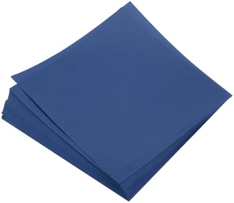 MECCANIXITY 100 Sheets Origami Paper Double Sided 8x8 Inch(20x20cm) Square Sheet for Art Craft Project, Beginners, Gifts Decor, Navy Blue by MECCANIXITY