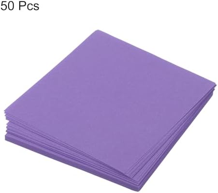 MECCANIXITY 50 Sheet Origami Paper Double Sided Deep Purple 2.5x2.5 Inch Square Sheet for Art Craft Project, Beginners, Gift Decoration - Image 3