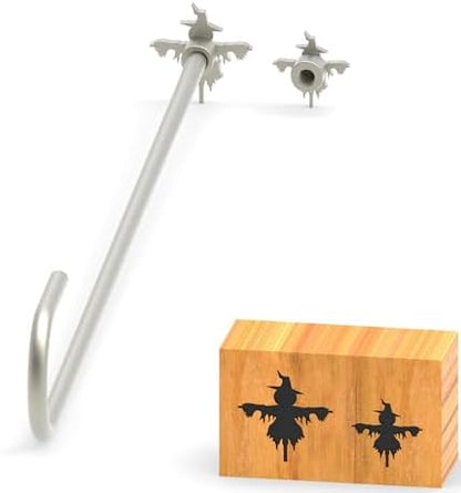 Branding Iron for Wood, Leather Branding Stamp 2Pcs Set (082#) by PKPKAUT