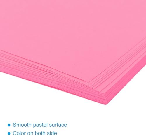 MECCANIXITY 50 Sheet Origami Paper Double Sided Fluorescent Pink 2x2 Inch Square Sheet for Art Craft Project, Beginners, Gifts Decor - Image 4