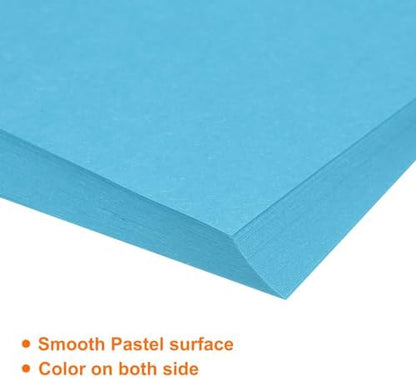 MECCANIXITY 75 Sheet Origami Paper Double Sided 6x6" Lake Blue - Image 4