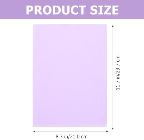 Veemoon Origami Paper Sheets 100 count 11.69 X 8.26 in Lavender Colored Printing Paper for Kids Diy Crafts Classroom Activities Family Art Projects Sheets of Papers - Image 4