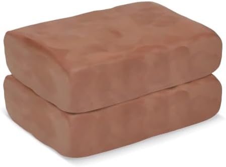ZEHIQ Air Dry Clay-2.2lb Natural Terracotta Pottery Clay for Craft Projects by ZEHIQ