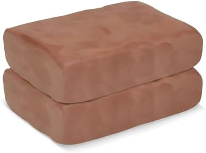 ZEHIQ Air Dry Clay-2.2lb Natural Terracotta Pottery Clay for Craft Projects by ZEHIQ
