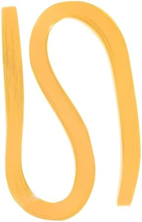 PATIKIL 120pcs Quilling Strips Paper 3/8"(10mm) 54cm Origami Paper Quilling Strip for Art DIY Hand Craft Christmas, Lemon Yellow by PATIKIL