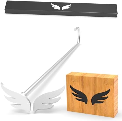 Branding Iron for Wood, Leather Branding Stamp 2Pcs Set (062#) by PKPKAUT