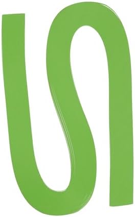 PATIKIL 120pcs Quilling Strips Paper 1/8"(3mm) 21"(54cm) Origami Paper Quilling Strip for Art DIY Hand Craft Christmas, Grass Green by PATIKIL