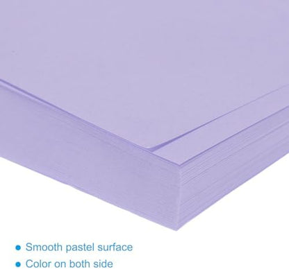 MECCANIXITY 100 Sheet Origami Paper Double Sided Light Purple 5x5 Inch Square Sheet for Art Craft Project, Beginners, Gifts Decor - Image 4