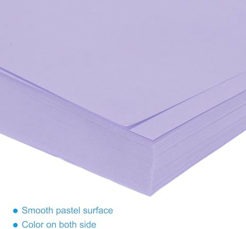 MECCANIXITY 100 Sheet Origami Paper Double Sided Light Purple 5.5x5.5 Inch Square Sheet for Art Craft Project, Beginners, Gifts Decor - Image 4