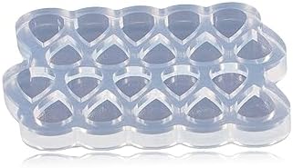 Mini Water-Drop Shape Earring Molds Small Resin Mold Clear Silicone Mold for DIY Earrings, Ear Studs, Pendant, Jewelry Making Crafts, Chocolate Mold for Cake Candy - Image 2