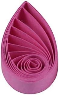 ODETOJOY Pestal Pink Tone Quilling Paper Strips 3mm Quilling Strips for Crafts Single Color Origami Paper Strips 0.12inch Paper Filigree Strips (Rose Fuchsia No.18) by ODETOJOY