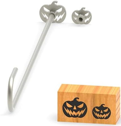 Branding Iron for Wood, Leather Branding Stamp 2Pcs Set (109#) by PKPKAUT