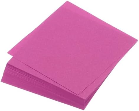 MECCANIXITY 100 Sheet Origami Paper Double Sided Plum Red 5x5 Inch Square Sheet for Art Craft Project, Beginners, Gifts Decor by MECCANIXITY