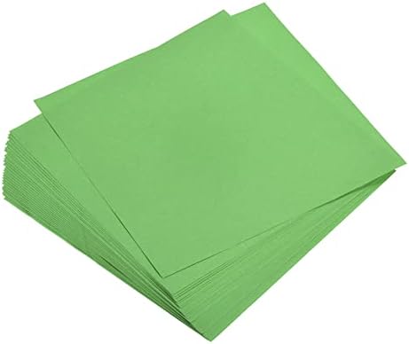 MECCANIXITY 200 Sheets 6x6 Inch(15x15cm) Origami Paper Double Sided Green Square Sheet for Art Craft Project, Beginners, Gifts Decor by MECCANIXITY