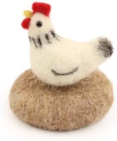 Wizardi Beginner Needle Felting Kit for Adults - Tiny Chicken Amiguwoolli. Bird Felting Kit 6.5cm Long. Felting Tools. Wool Felting Supplies. Felt Crafts. Wool Felt. The Makerss by Wizardi