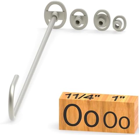 4Pcs Letters Branding Iron for Wood, Leather Branding Stamp (O o) by PKPKAUT