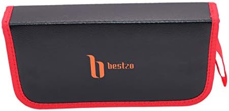 BESTZO Wood Burning Tool Kit - Digital LCD Pyrography Pen with Embossing, Carving & Soldering Tips, Manual & Case Included (Orange) - Image 4