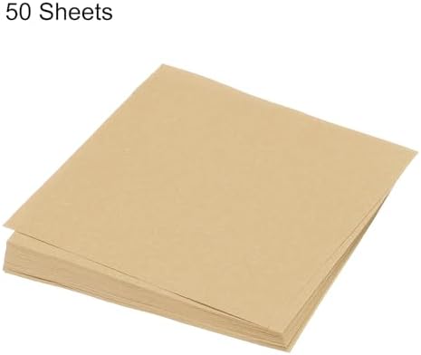 MECCANIXITY 50 Sheet Origami Paper Double Sided Khaki 5.5 x 5.5 Inch Square Sheet for Art Craft Project, Beginners, Gifts Decor - Image 3