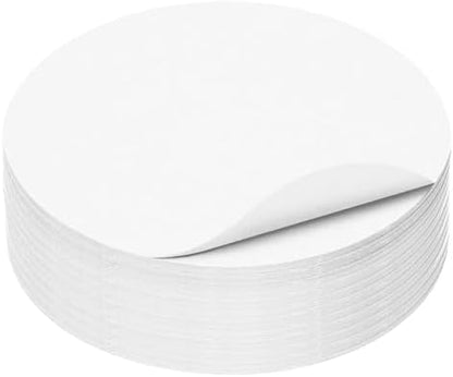 Koogel 300 Sheets Circle Origami paper, 6 Inches Craft White Copy Paper, for Arts and Crafts Making, Student Back to School Supplies by KOOGEL